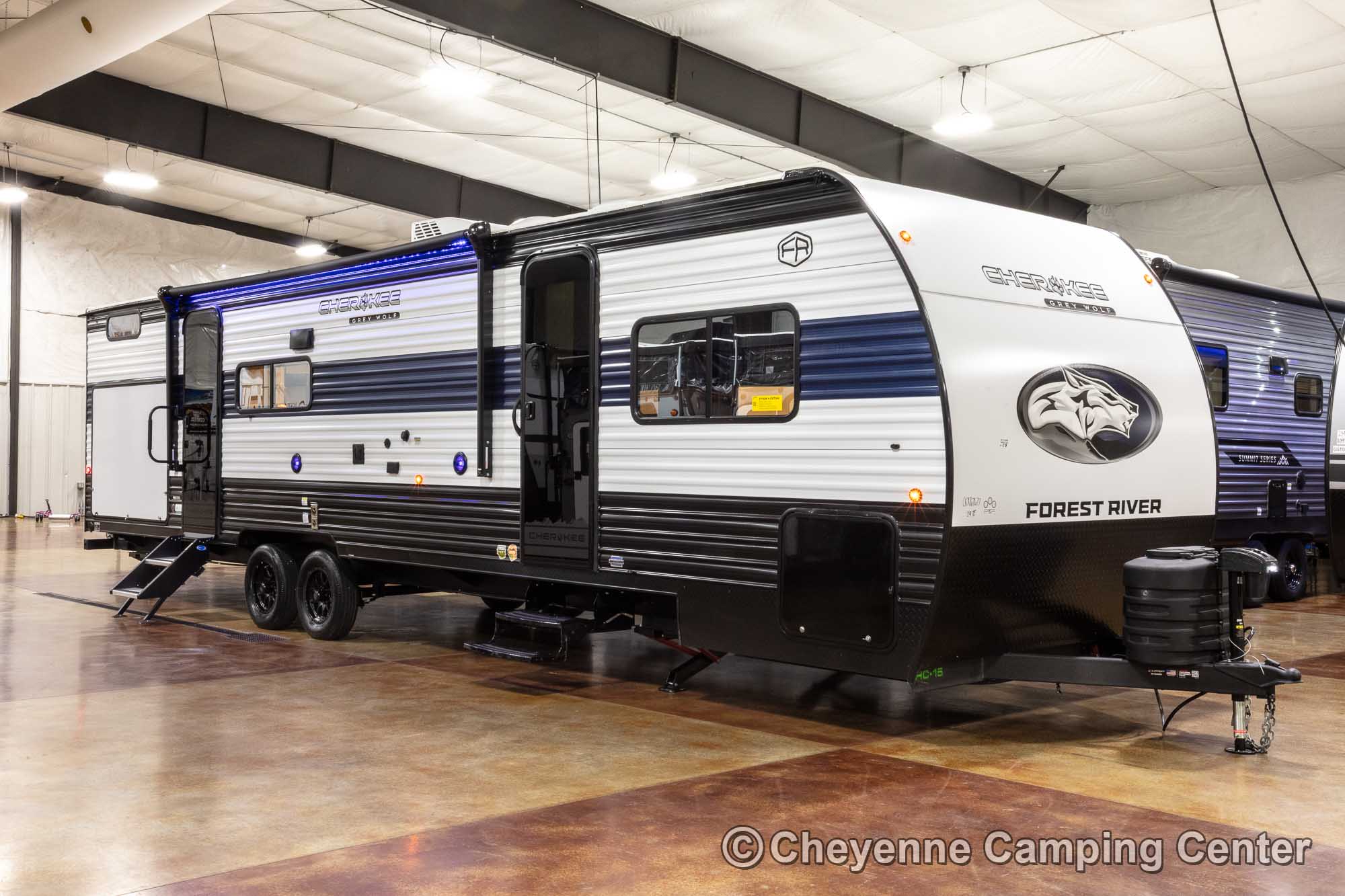 2026 Forest River Cherokee Grey Wolf 29TE Bunkhouse Travel Trailer Enterior Image