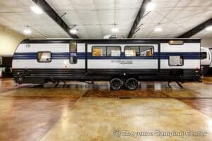 2026 Forest River Cherokee Grey Wolf 29TE Bunkhouse Travel Trailer Exterior Image