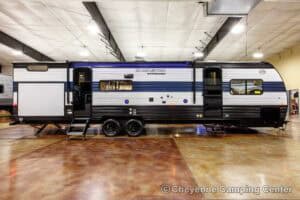 2026 Forest River Cherokee Grey Wolf 29TE Bunkhouse Travel Trailer Exterior Image