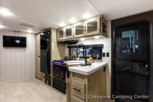 2026 Forest River Cherokee Grey Wolf 29TE Bunkhouse Travel Trailer Interior Image