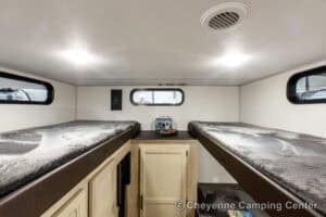 2026 Forest River Cherokee Grey Wolf 29TE Bunkhouse Travel Trailer Interior Image