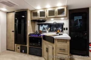 2026 Forest River Cherokee Grey Wolf 29TE Bunkhouse Travel Trailer Interior Image