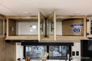 2026 Forest River Cherokee Grey Wolf 29TE Bunkhouse Travel Trailer Interior Image