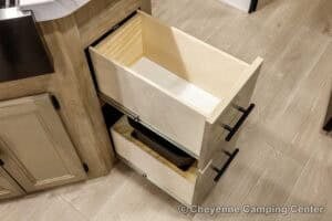 2026 Forest River Cherokee Grey Wolf 29TE Bunkhouse Travel Trailer Interior Image