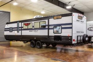 2027 Forest River Cherokee Grey Wolf 29TE Bunkhouse Travel Trailer Exterior Image