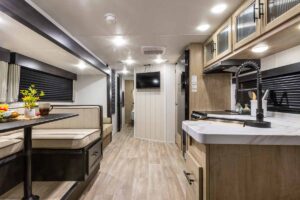 2027 Forest River Cherokee Grey Wolf 29TE Bunkhouse Travel Trailer Interior Image