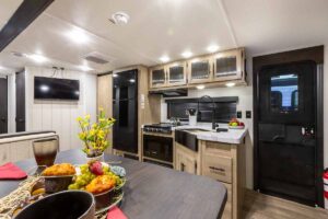 2027 Forest River Cherokee Grey Wolf 29TE Bunkhouse Travel Trailer Interior Image