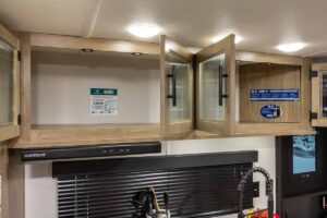 2027 Forest River Cherokee Grey Wolf 29TE Bunkhouse Travel Trailer Interior Image