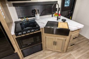 2027 Forest River Cherokee Grey Wolf 29TE Bunkhouse Travel Trailer Interior Image