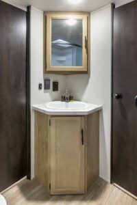 2027 Forest River Cherokee Grey Wolf 29TE Bunkhouse Travel Trailer Interior Image