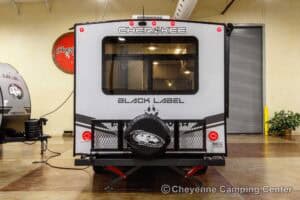 2026 Forest River Cherokee Grey Wolf Black Label 20RDSEBL Couples Travel Trailer Exterior Image