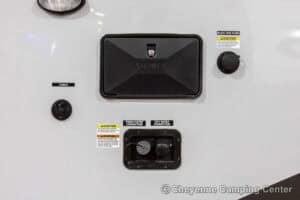 2026 Forest River Cherokee Grey Wolf Black Label 20RDSEBL Couples Travel Trailer Exterior Image