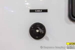 2026 Forest River Cherokee Grey Wolf Black Label 20RDSEBL Couples Travel Trailer Exterior Image