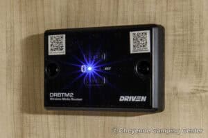 2026 Forest River Cherokee Grey Wolf Black Label 20RDSEBL Couples Travel Trailer Interior Image