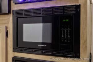 2026 Forest River Cherokee Grey Wolf Black Label 20RDSEBL Couples Travel Trailer Interior Image