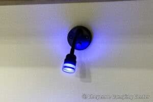 2026 Forest River Cherokee Grey Wolf Black Label 20RDSEBL Couples Travel Trailer Interior Image