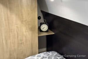 2026 Forest River Cherokee Grey Wolf Black Label 20RDSEBL Couples Travel Trailer Interior Image