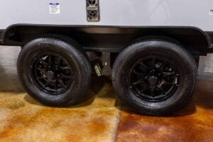2027 Forest River Cherokee Grey Wolf Black Label 20RDSEBL Couples Travel Trailer Exterior Image