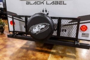 2027 Forest River Cherokee Grey Wolf Black Label 20RDSEBL Couples Travel Trailer Exterior Image