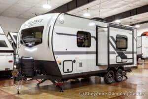 2026 Forest River Flagstaff Micro Lite 21FBRS Small Travel Trailer Exterior Image