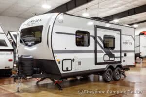 2026 Forest River Flagstaff Micro Lite 21FBRS Small Travel Trailer Exterior Image