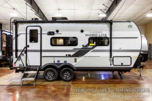 2027 Forest River Flagstaff Micro Lite 21FBRS Small Travel Trailer Exterior Image