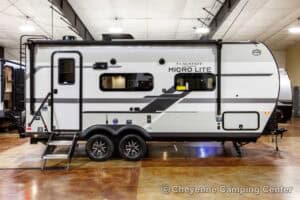 2026 Forest River Flagstaff Micro Lite 21FBRS Small Travel Trailer Exterior Image