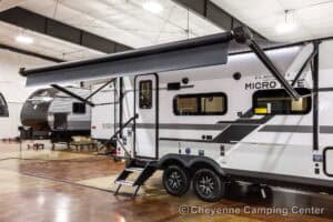 2026 Forest River Flagstaff Micro Lite 21FBRS Small Travel Trailer Exterior Image