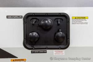 2026 Forest River Flagstaff Micro Lite 21FBRS Small Travel Trailer Exterior Image