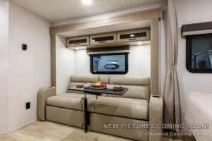 2027 Forest River Flagstaff Micro Lite 21FBRS Small Travel Trailer Interior Image