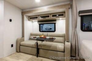 2026 Forest River Flagstaff Micro Lite 21FBRS Small Travel Trailer Interior Image