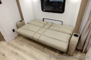 2026 Forest River Flagstaff Micro Lite 21FBRS Small Travel Trailer Interior Image