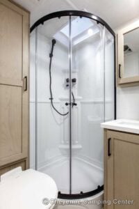 2026 Forest River Flagstaff Micro Lite 21FBRS Small Travel Trailer Interior Image