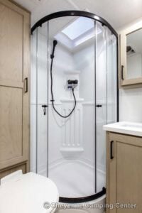 2026 Forest River Flagstaff Micro Lite 21FBRS Small Travel Trailer Interior Image