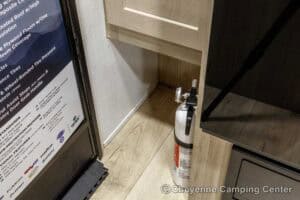 2026 Forest River Flagstaff Micro Lite 21FBRS Small Travel Trailer Interior Image