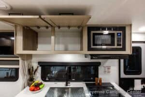 2026 Forest River Flagstaff Micro Lite 21FBRS Small Travel Trailer Interior Image