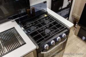 2026 Forest River Flagstaff Micro Lite 21FBRS Small Travel Trailer Interior Image