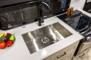 2026 Forest River Flagstaff Micro Lite 21FBRS Small Travel Trailer Interior Image