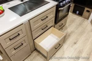 2026 Forest River Flagstaff Micro Lite 21FBRS Small Travel Trailer Interior Image