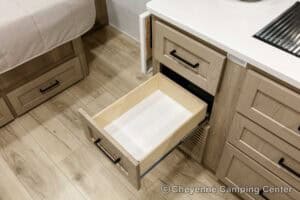 2026 Forest River Flagstaff Micro Lite 21FBRS Small Travel Trailer Interior Image