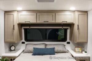 2026 Forest River Flagstaff Micro Lite 21FBRS Small Travel Trailer Interior Image
