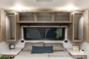 2026 Forest River Flagstaff Micro Lite 21FBRS Small Travel Trailer Interior Image