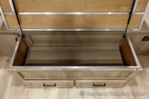 2026 Forest River Flagstaff Micro Lite 21FBRS Small Travel Trailer Interior Image