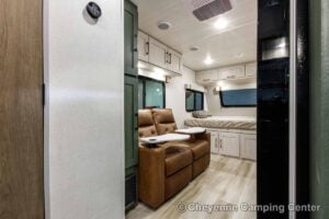 2027 Forest River No Boundaries (NOBO) 18.2 Small Couples Travel Trailer Interior Image