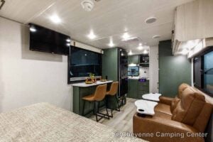 2027 Forest River No Boundaries (NOBO) 18.2 Small Couples Travel Trailer Interior Image