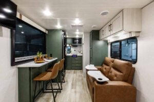 2026 Forest River No Boundaries (NOBO) 18.2 Small Couples Travel Trailer Interior Image