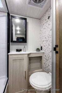 2027 Forest River No Boundaries (NOBO) 18.2 Small Couples Travel Trailer Interior Image