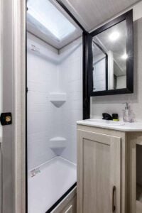 2026 Forest River No Boundaries (NOBO) 18.2 Small Couples Travel Trailer Interior Image