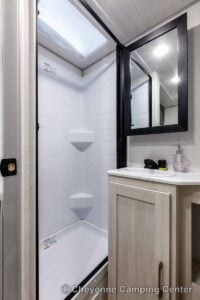 2027 Forest River No Boundaries (NOBO) 18.2 Small Couples Travel Trailer Interior Image