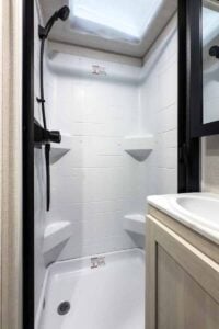 2026 Forest River No Boundaries (NOBO) 18.2 Small Couples Travel Trailer Interior Image